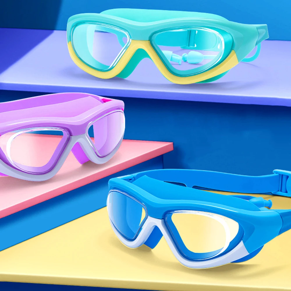 Очки для детей 6-14 лет Очки для плавания Детские очки для плавания 4-7 Изображение 0