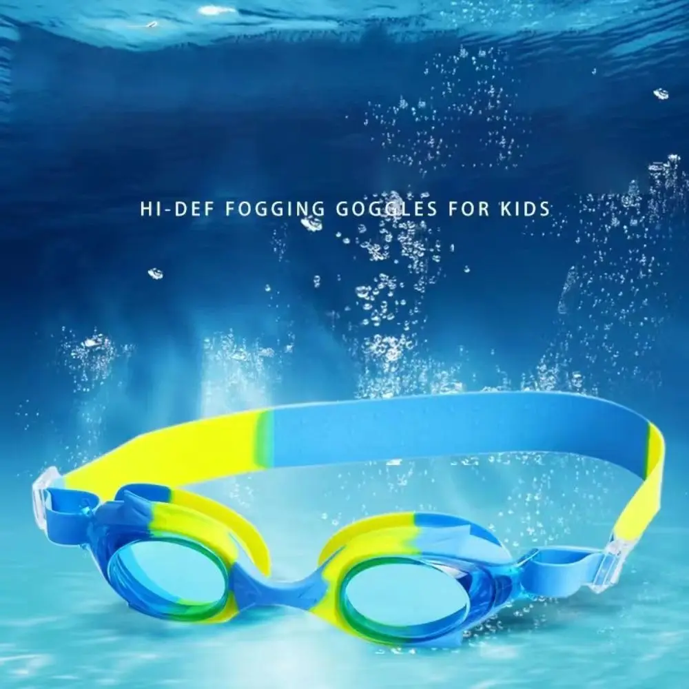 Силиконовый материал Очки для дайвинга Анти-УФ Красочные очки для плавания Детские очки для плавания Детские очки для бассейна Очки для дайвинга Изображение 0