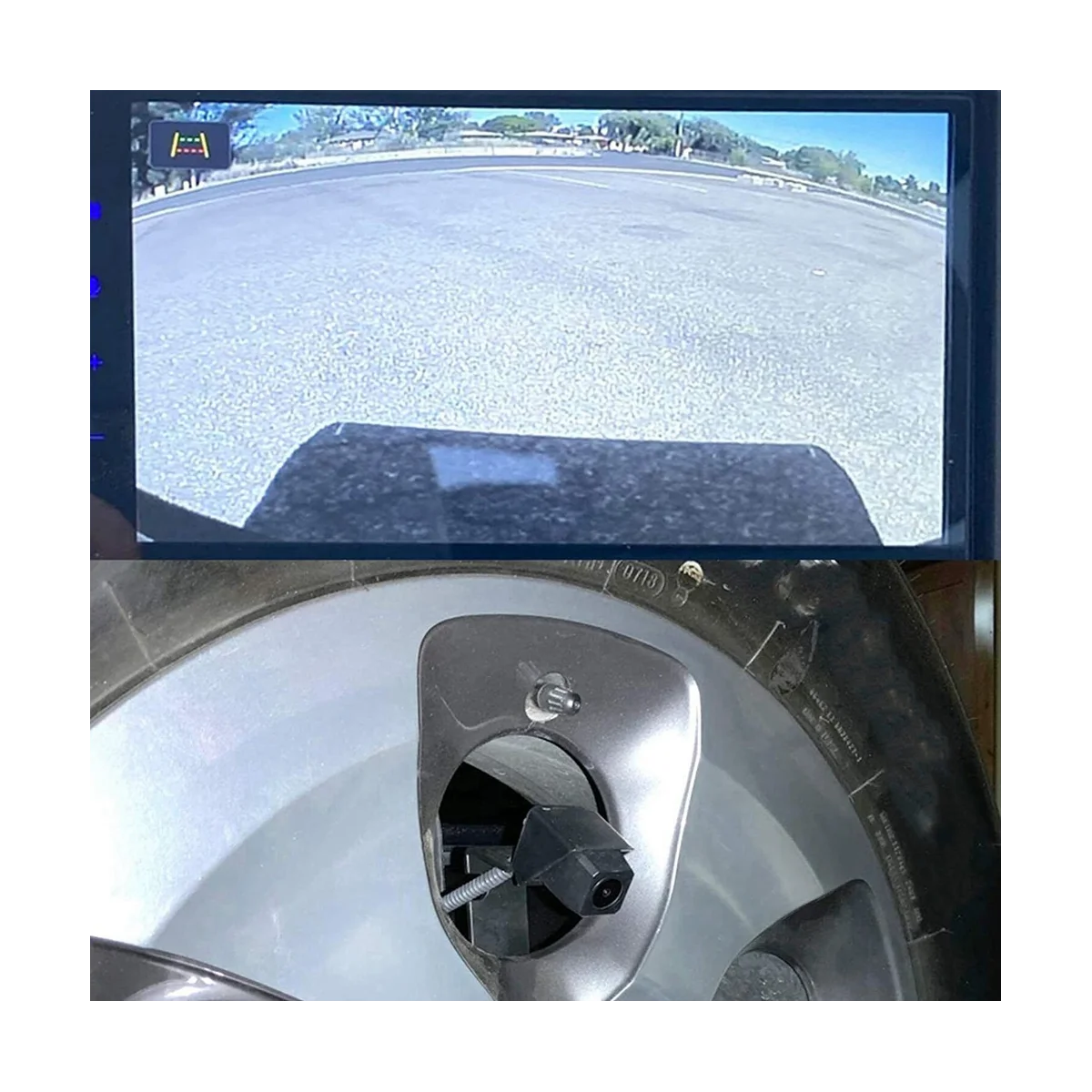  Автомобильная резервная камера заднего вида Водонепроницаемая крепление запасного колеса Парковка задним ходом для Jeep Wrangler 2007-2018 Изображение 4