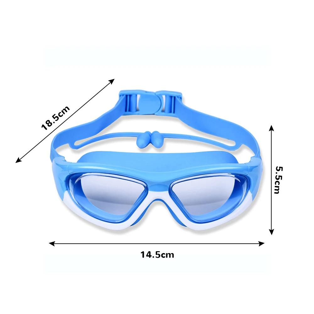 Очки для детей 6-14 лет Очки для плавания Детские очки для плавания 4-7 Изображение 5